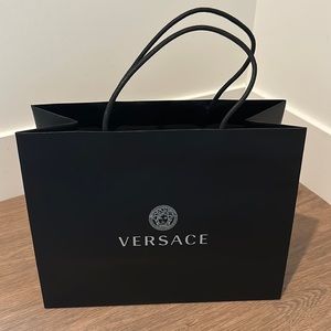 Versace empty shopping bag
